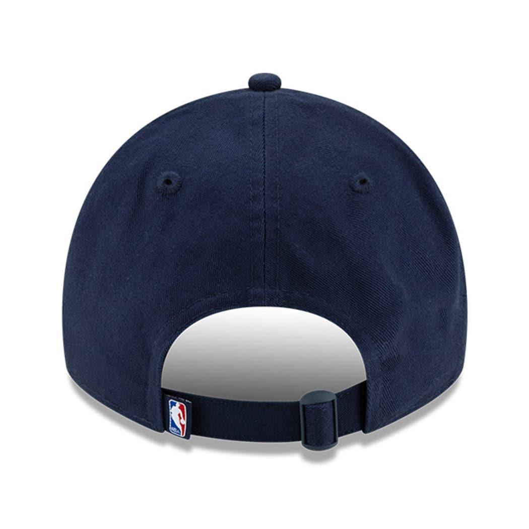 New Era Caps Memphis Grizzlies New Era NBA 2021 Back Half 9TWENTY Curved Hat - Navy