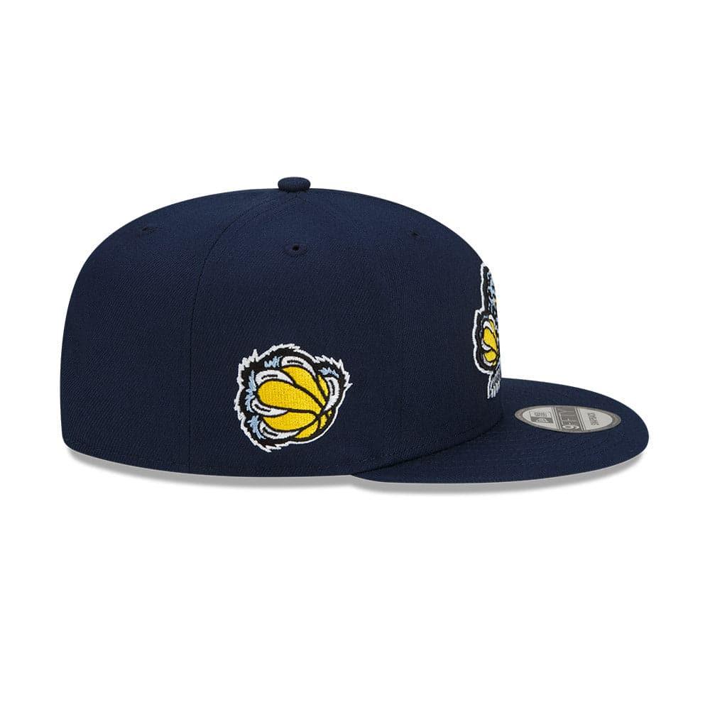 New Era Caps Memphis Grizzlies New Era NBA 21-22 City Edition ALT 9FIFTY Snapback Hat - Navy