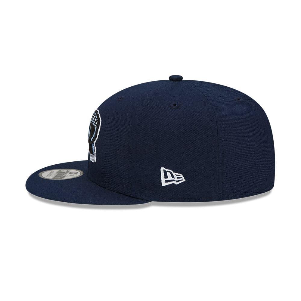 New Era Caps Memphis Grizzlies New Era NBA 21-22 City Edition ALT 9FIFTY Snapback Hat - Navy