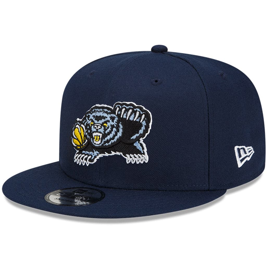 New Era Caps Memphis Grizzlies New Era NBA 21-22 City Edition ALT 9FIFTY Snapback Hat - Navy