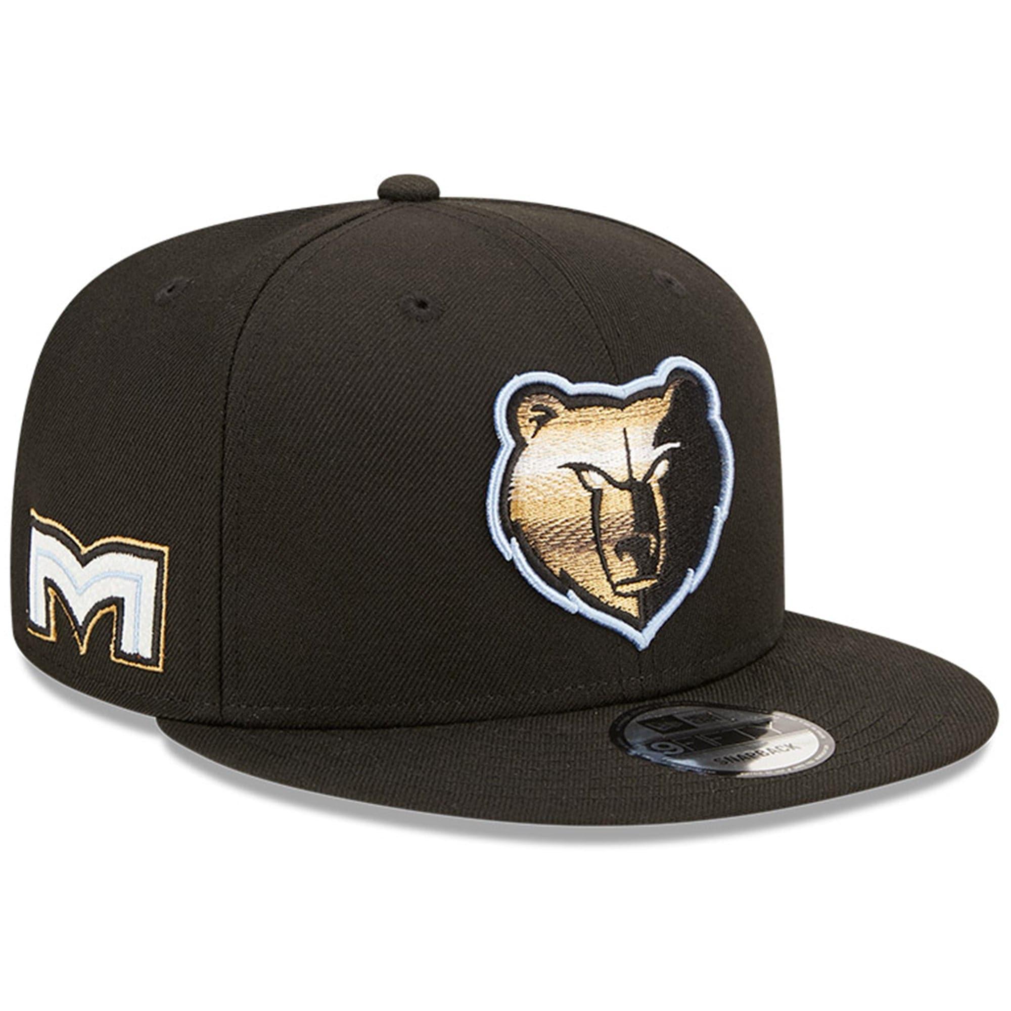 New Era Caps Memphis Grizzlies New Era NBA 22-23 City Edition Alt 9FIFTY Snapback Hat - Black
