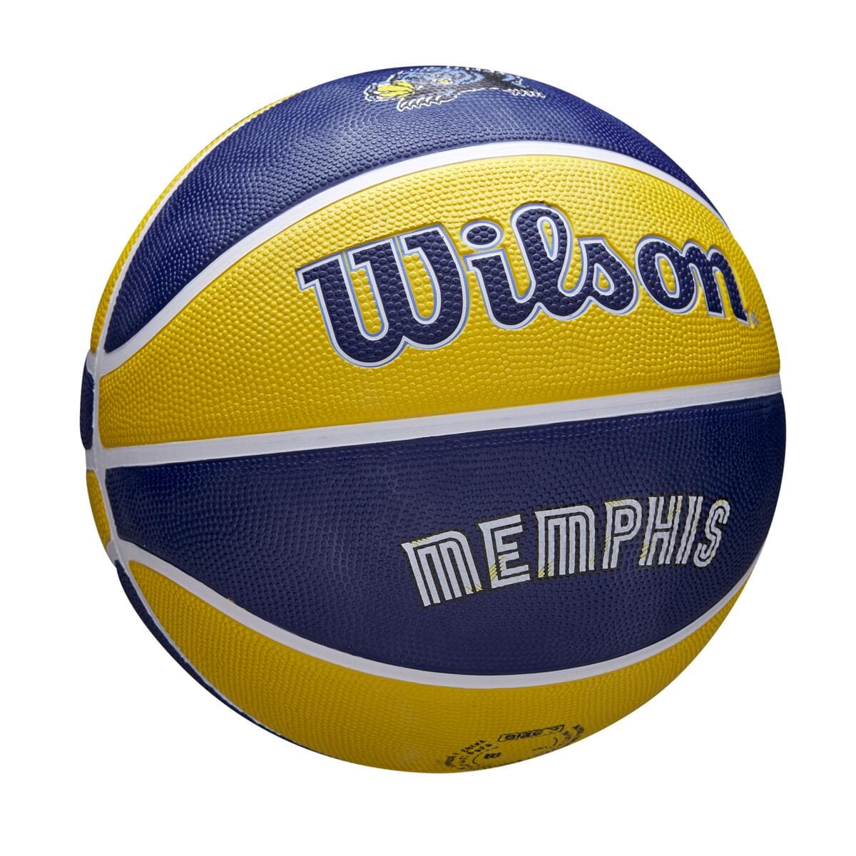 Wilson Sporting Goods Balls Memphis Grizzlies Wilson NBA 21-22 City Edition Full Size Basketball Ball - Size 7