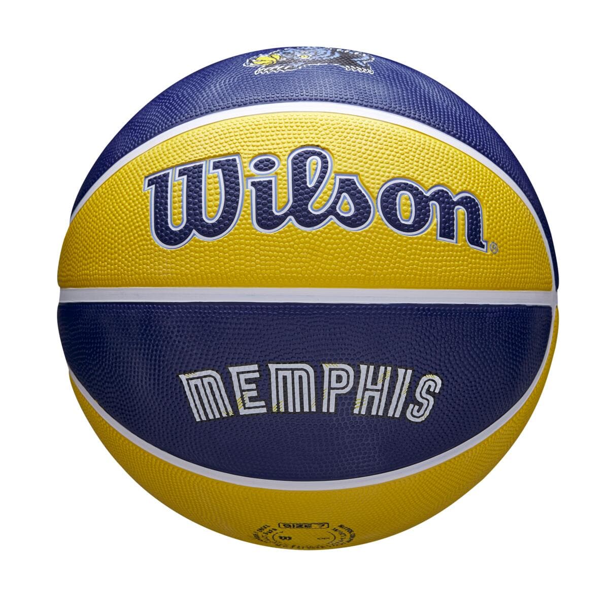 Wilson Sporting Goods Balls Memphis Grizzlies Wilson NBA 21-22 City Edition Full Size Basketball Ball - Size 7