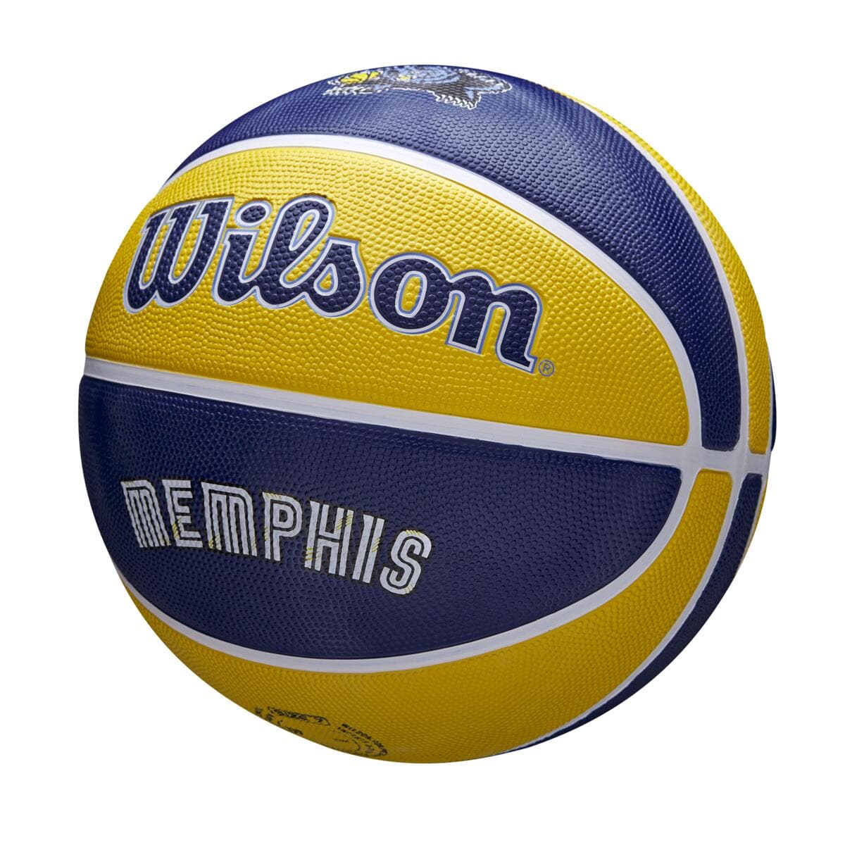 Wilson Sporting Goods Balls Memphis Grizzlies Wilson NBA 21-22 City Edition Full Size Basketball Ball - Size 7