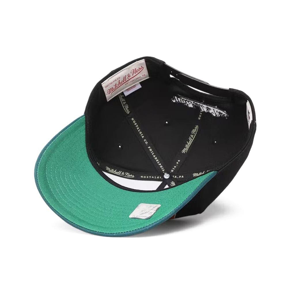 Mitchell And Ness Caps Miami Dolphins Mitchell & Ness NFL 1972 Classic Red Snapback Hat - Black