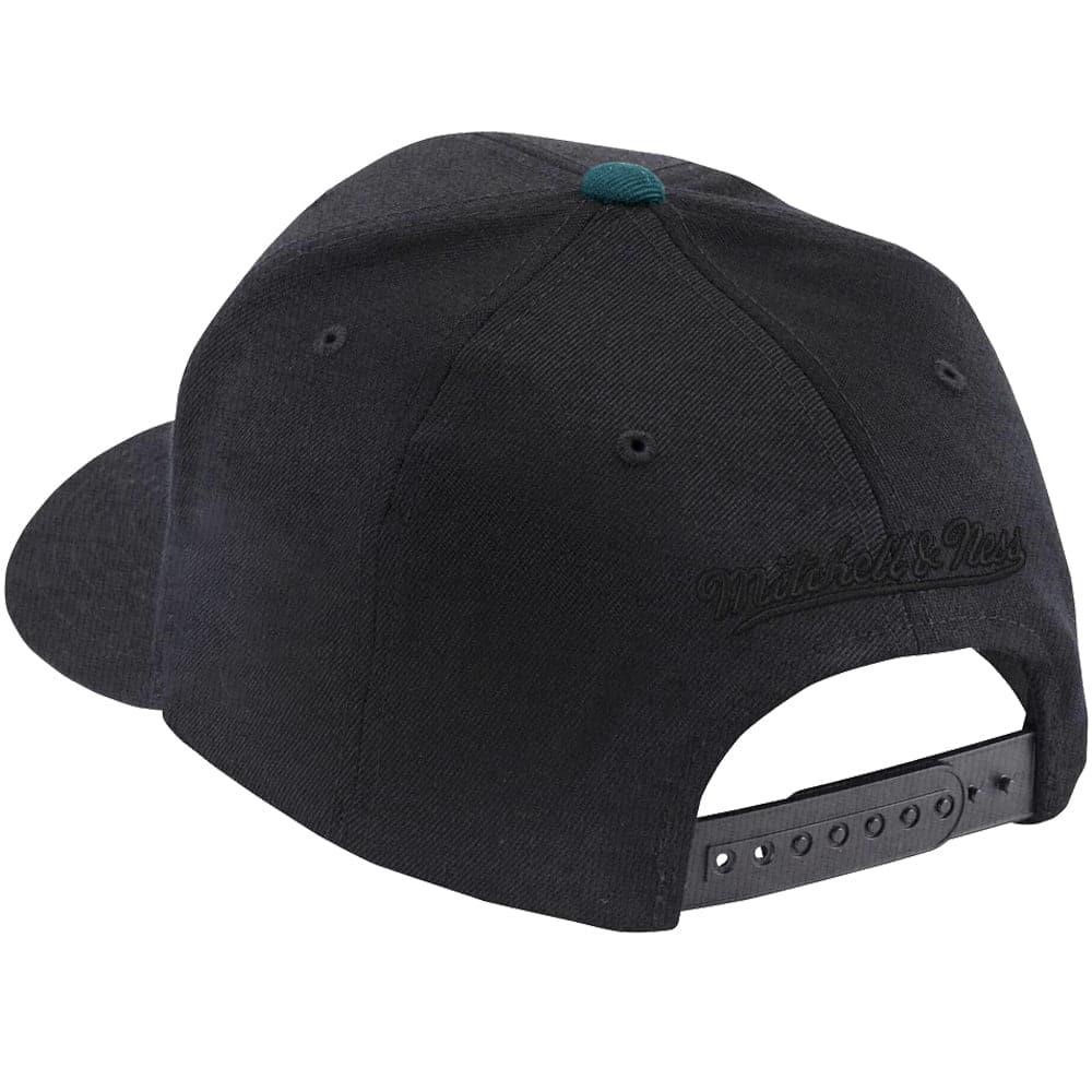 Mitchell And Ness Caps Miami Dolphins Mitchell & Ness NFL 1972 Classic Red Snapback Hat - Black