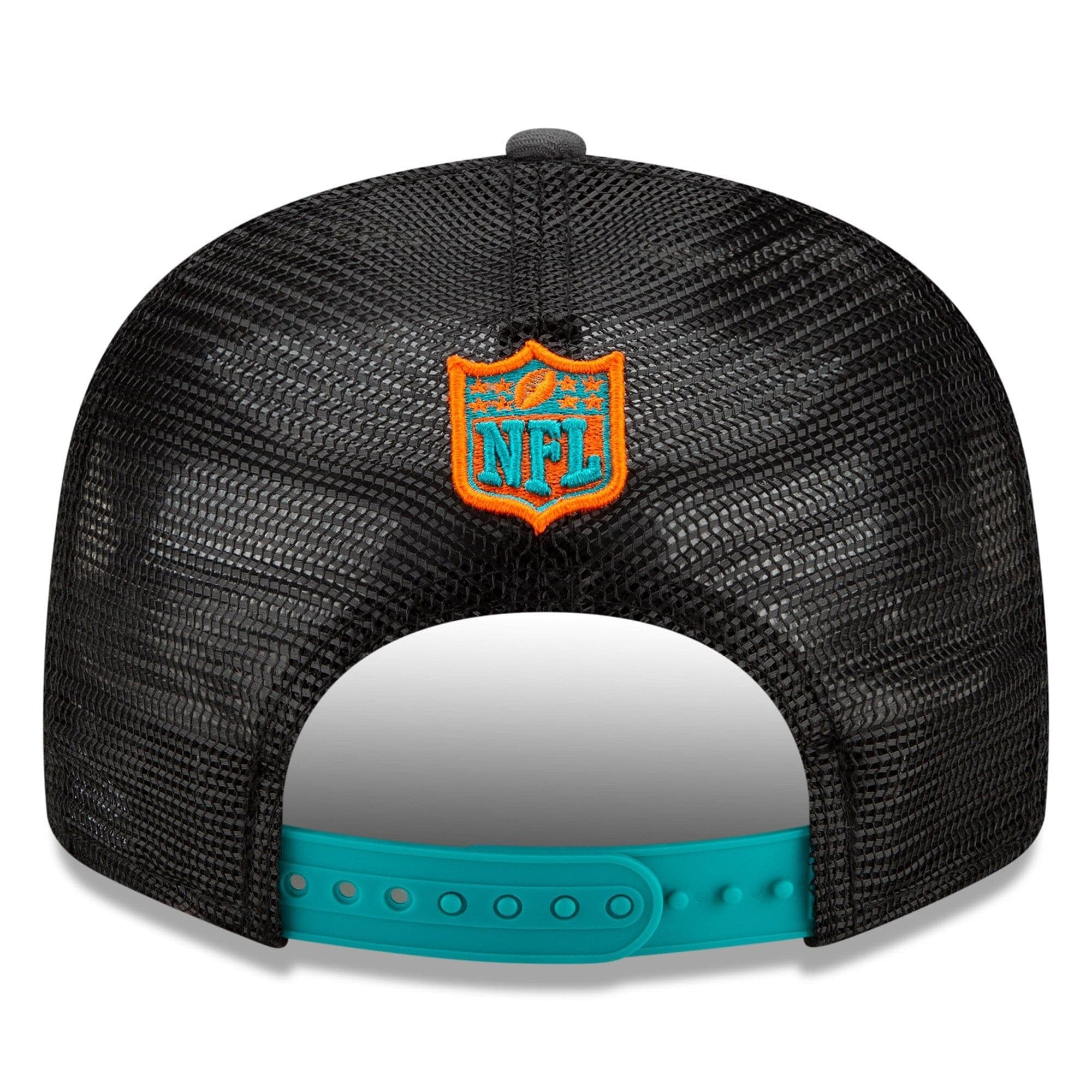 New Era Caps Miami Dolphins New Era 2021 NFL Draft 9FIFTY Snapback Hat - Graphite