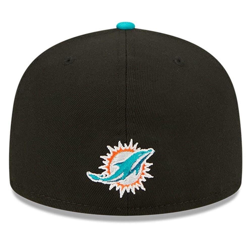 New Era Caps Miami Dolphins New Era NFL 2022 Draft On-Stage 59FIFTY Fitted Hat - Black