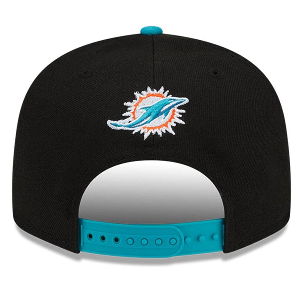 New Era Caps Miami Dolphins New Era NFL 2022 Draft On-Stage 9FIFTY Snapback Hat - Black