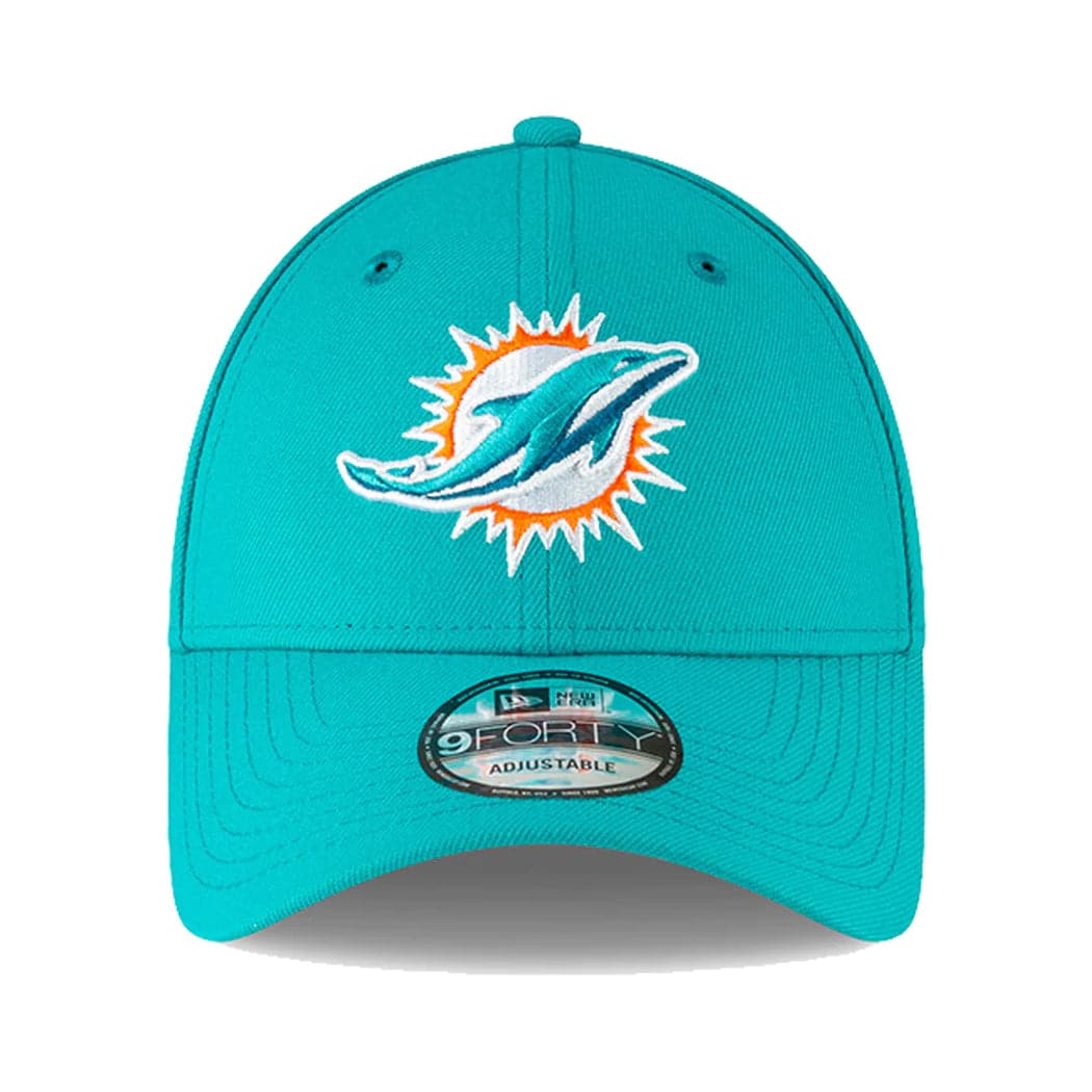 New Era Caps Miami Dolphins New Era NFL Team 9FORTY Snapback Hat - Turquoise