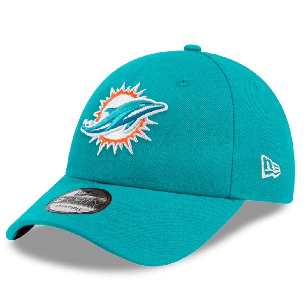 New Era Caps Miami Dolphins New Era NFL Team 9FORTY Snapback Hat - Turquoise