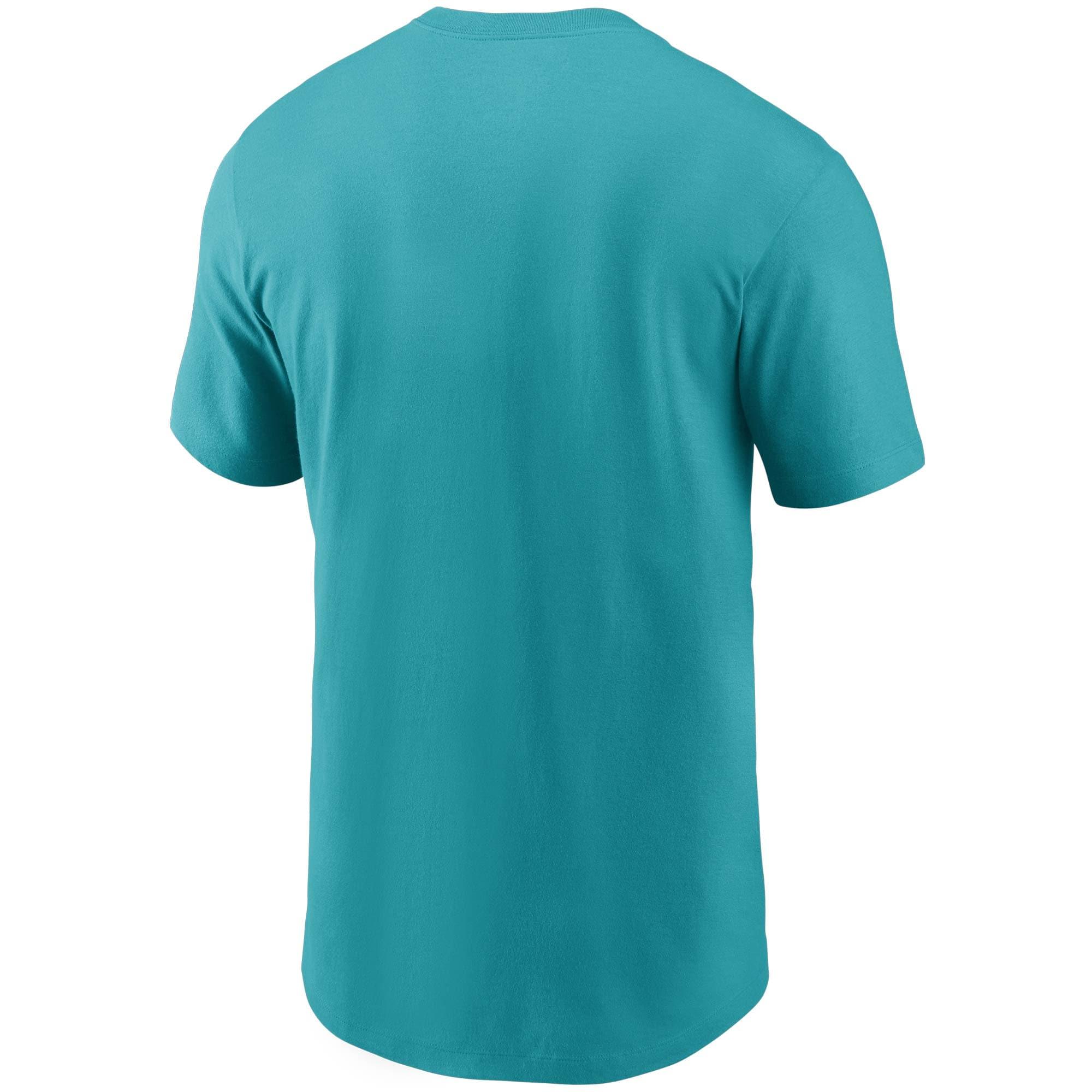 Nike T-Shirts Miami Dolphins Nike NFL Logo Essential T-Shirt - Aqua