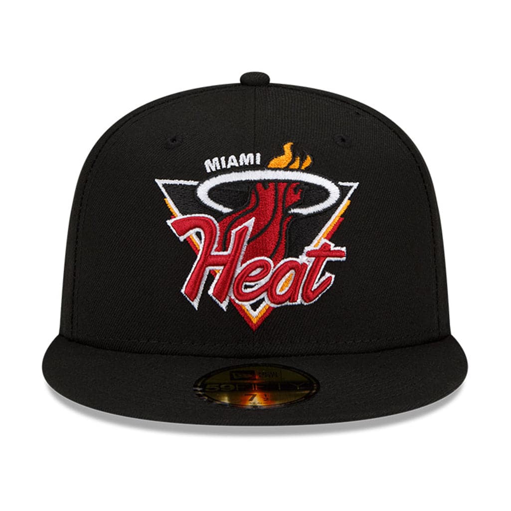 New Era Caps Miami Heat New Era 2021 NBA Tip Off 59FIFTY Fitted Hat - Black