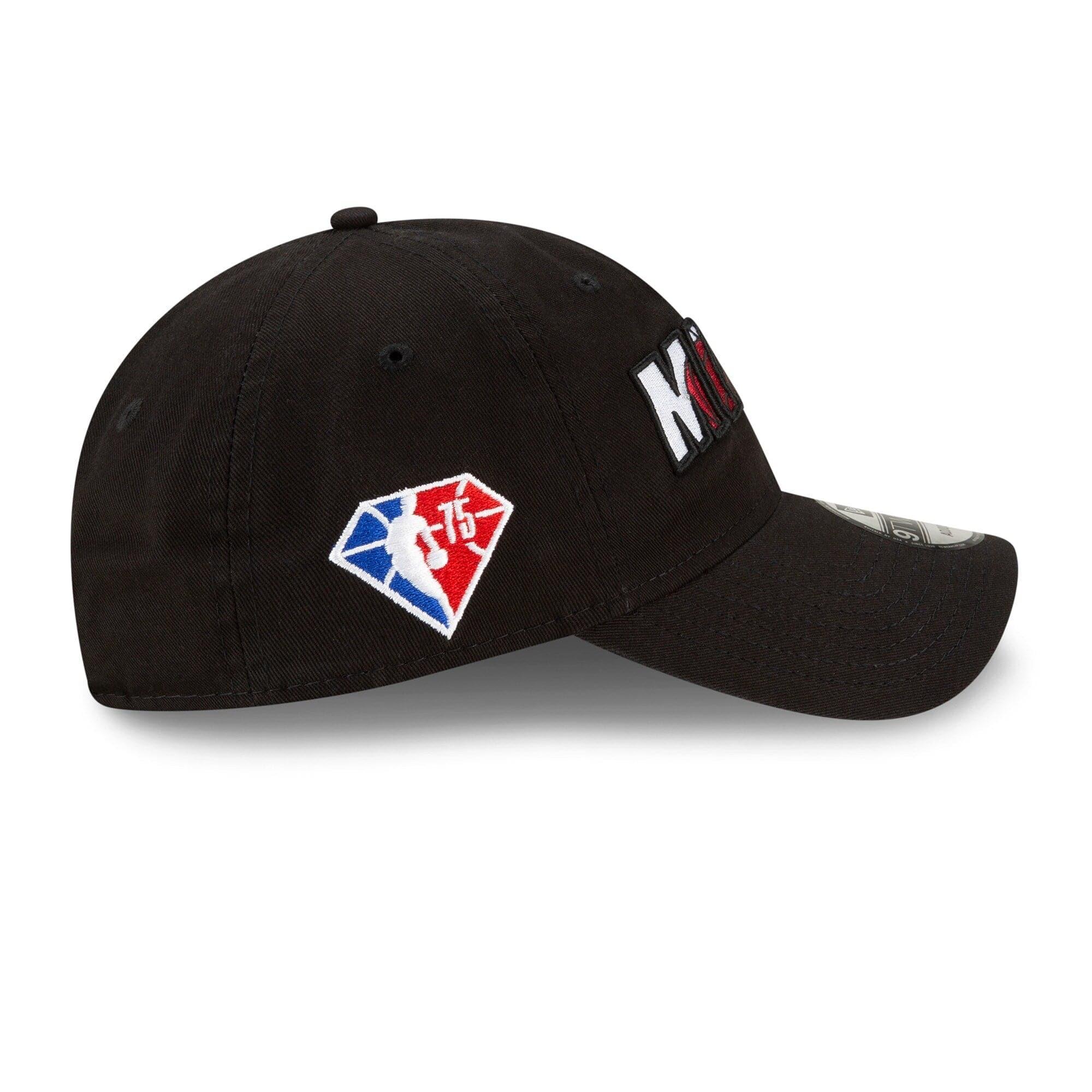 New Era Caps Miami Heat New Era NBA 2021 Draft 9TWENTY Strapback Hat - Black