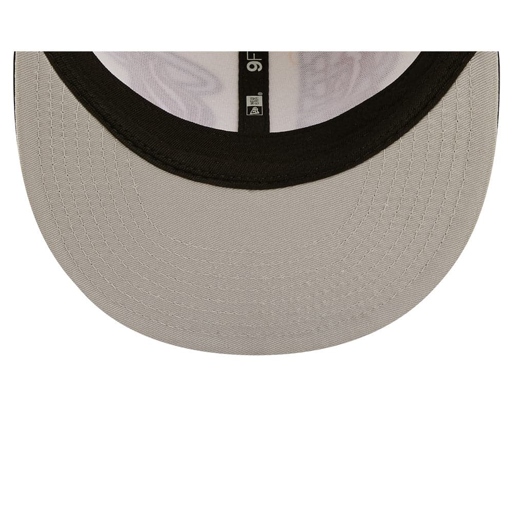 New Era Caps Miami Heat New Era NBA 2022 Draft 9FIFTY Snapback Hat - Cream