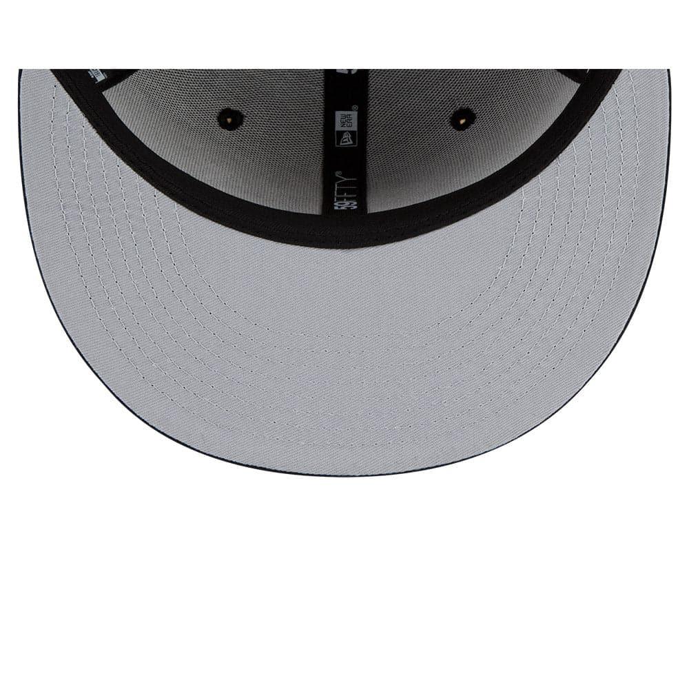 New Era Caps Miami Heat New Era NBA 21-22 Back Half 59FIFTY Fitted Hat - Black