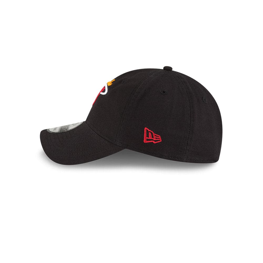 New Era Caps Miami Heat New Era NBA 21-22 Back Half 9TWENTY Hat - Black