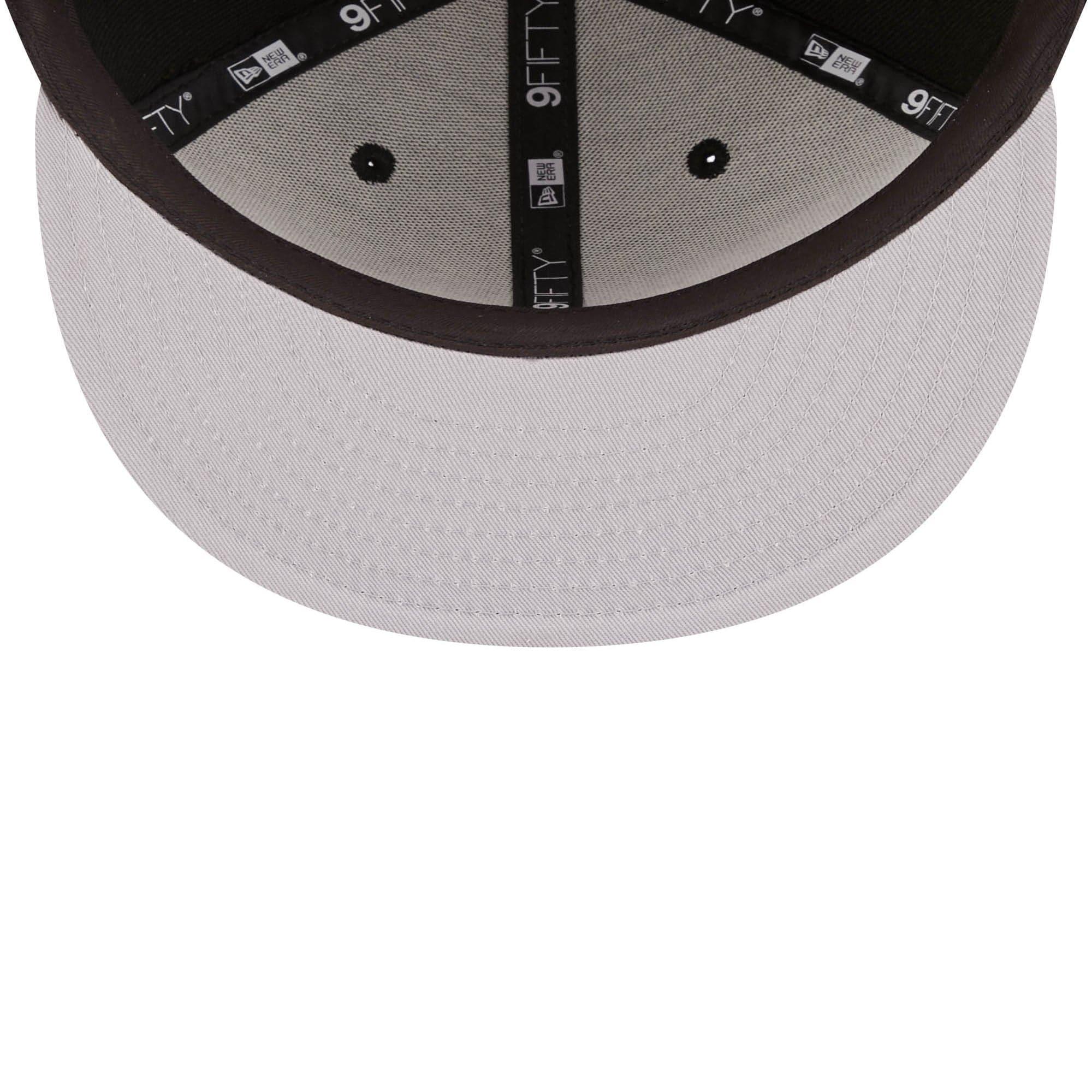New Era Caps Miami Heat New Era NBA 21-22 City Edition 9FIFTY Snapback Hat - Black