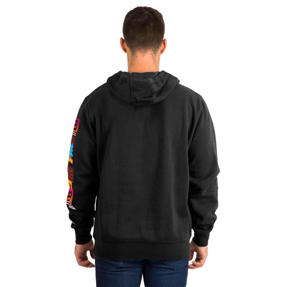 New Era Jumpers Miami Heat New Era NBA 22-23 City Edition Hoodie Jumper - Black