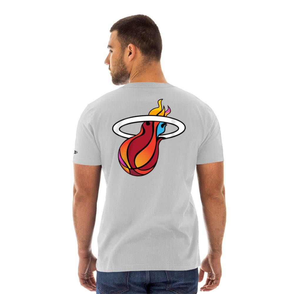 New Era T-Shirts Miami Heat New Era NBA 22-23 City Edition T-Shirt - White