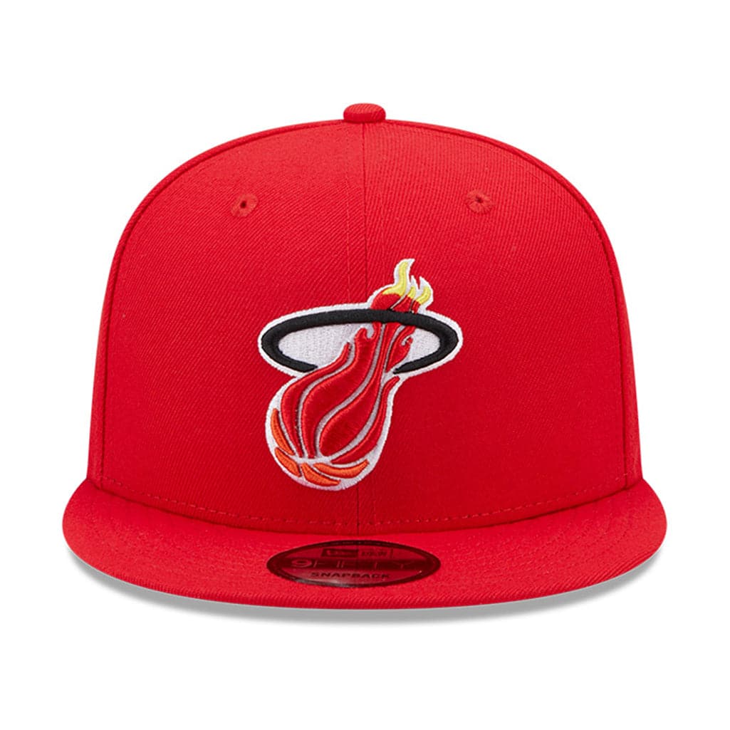 New Era Caps Miami Heat New Era NBA 22-23 Classic Edition Alt 9FIFTY Snapback Hat - Red
