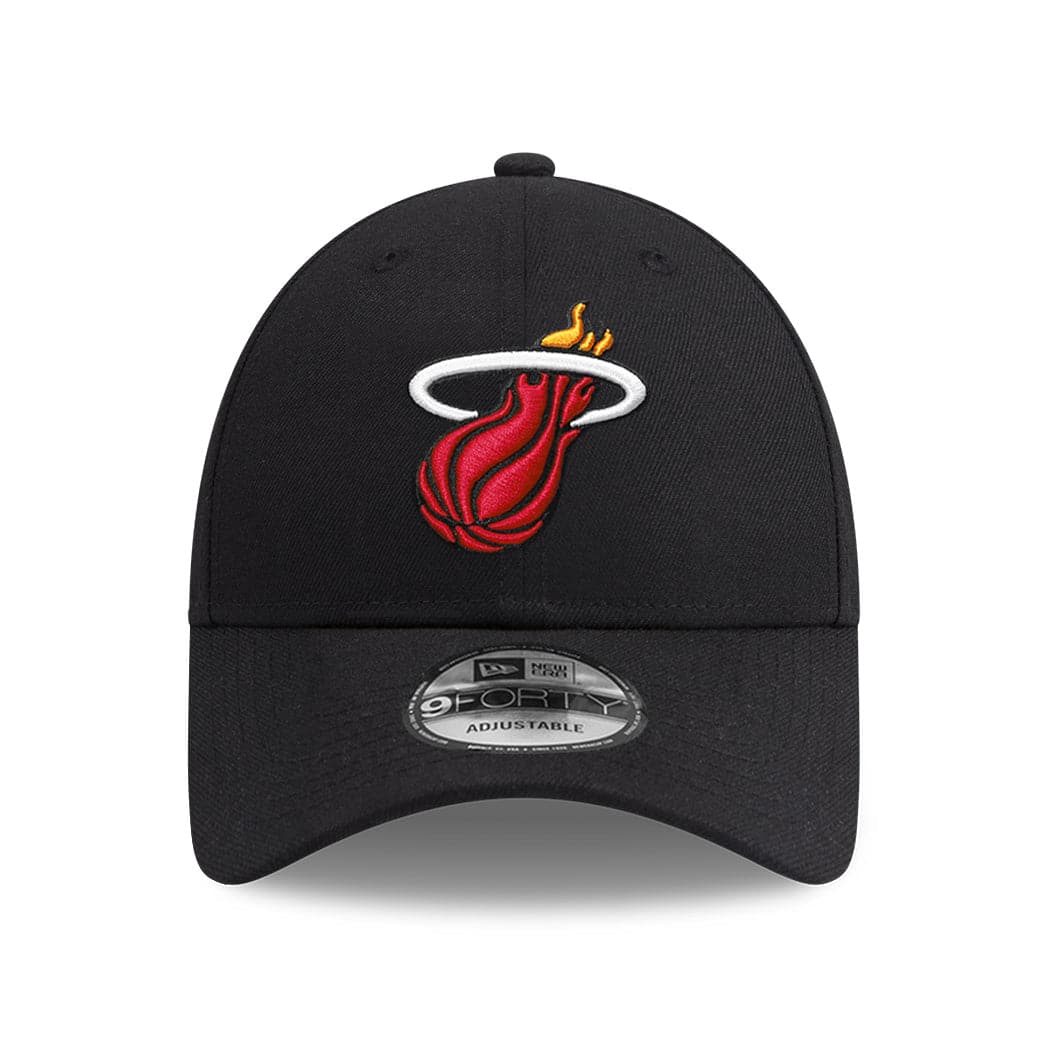 New Era Caps Miami Heat New Era NBA Team 9FORTY Snapback Hat - Black