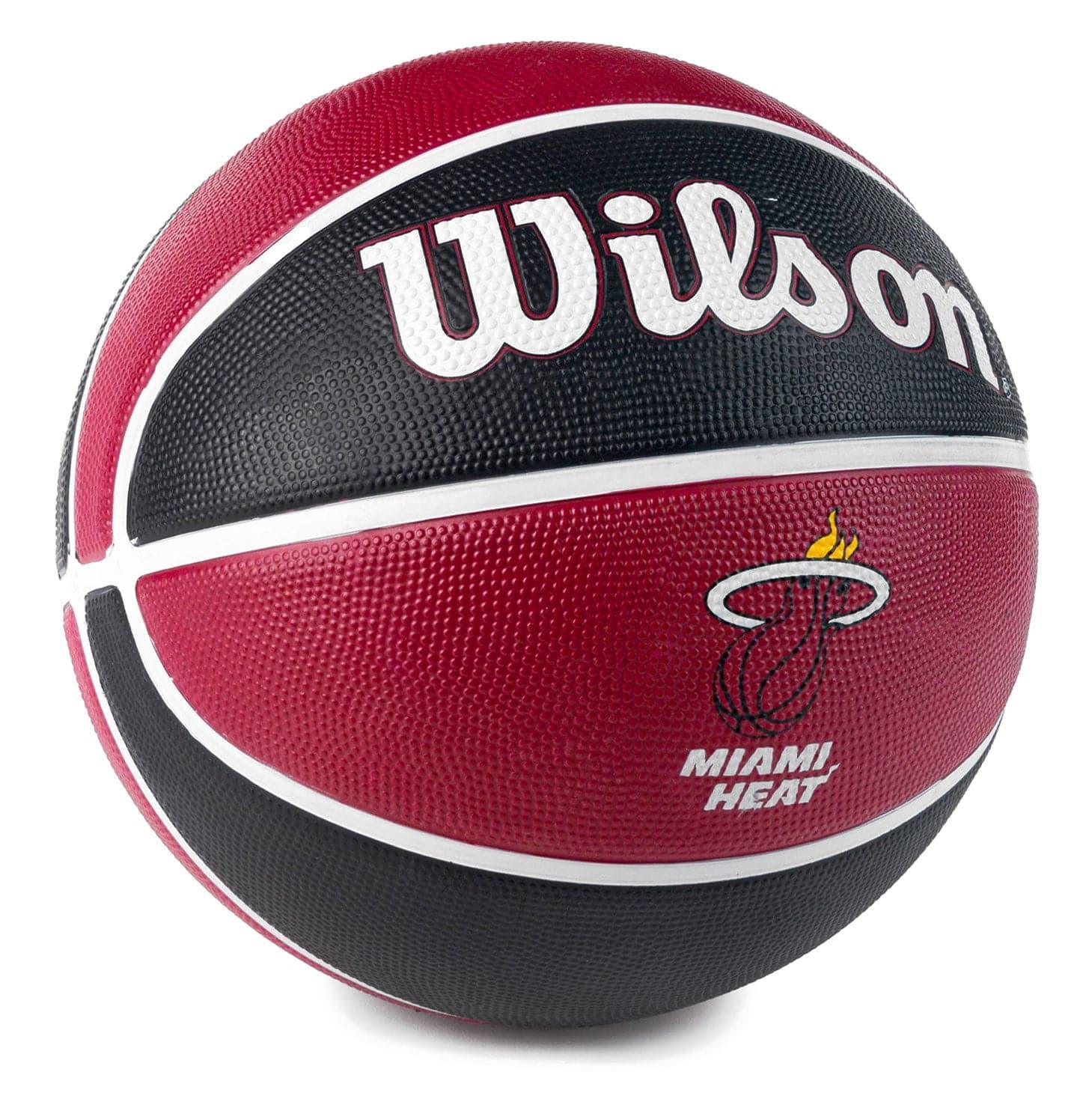 Wilson Sporting Goods Balls Miami Heat Wilson NBA Team Tribute Full Size Outdoor Basketball Ball