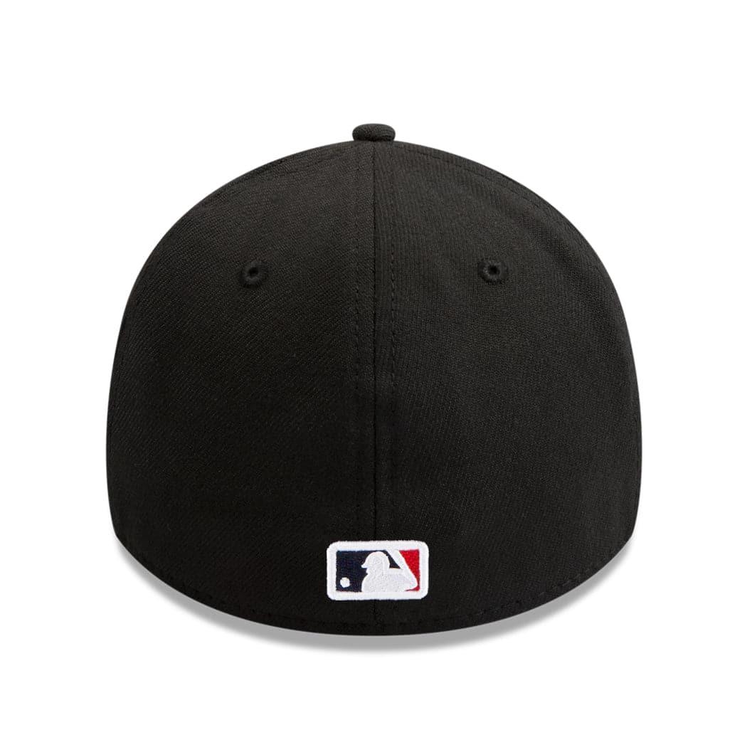 New Era Caps Miami Marlins New Era MLB Team 39THIRTY Stretch-Fit Hat - Black