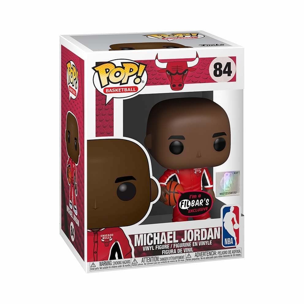 Funko Figures Michael Jordan Chicago Bulls Funko NBA Pop 84 Special Edition Figure - Red