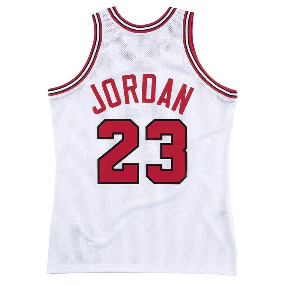 Mitchell And Ness Jerseys Michael Jordan Chicago Bulls Mitchell & Ness NBA 91-92 Home Authentic Jersey - White