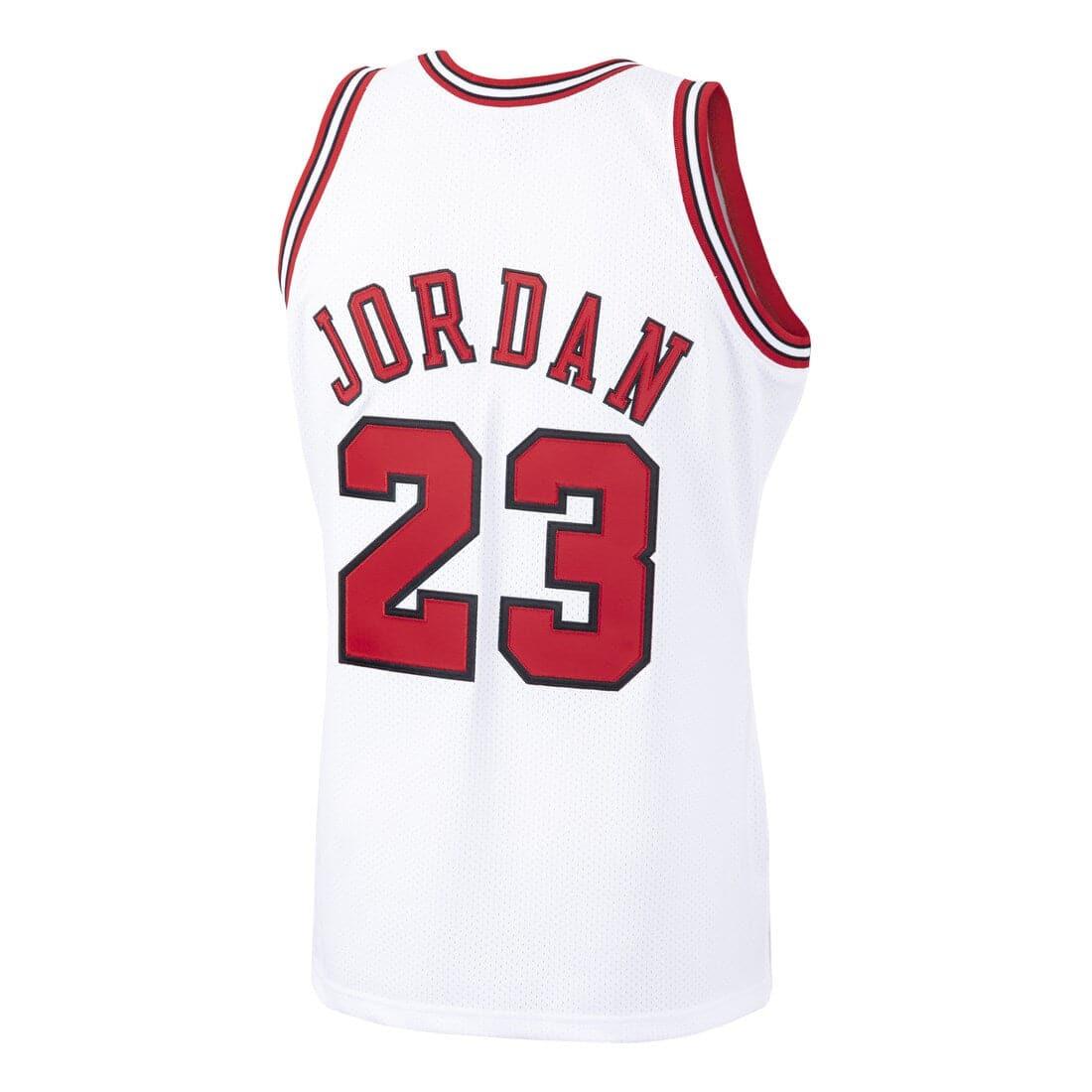 Mitchell And Ness Jerseys Michael Jordan Chicago Bulls Mitchell & Ness NBA 91-92 Home Authentic Jersey - White