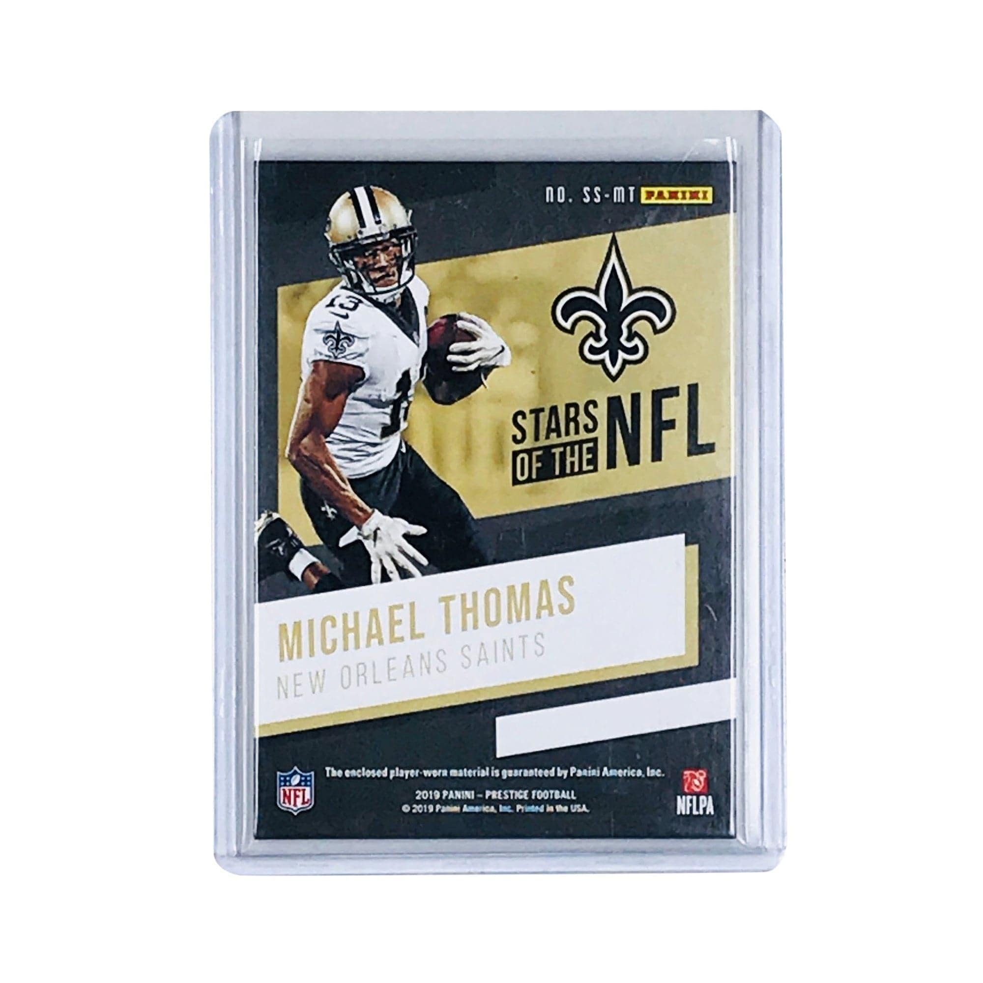Panini Cards Michael Thomas New Orleans Saints 2019 Panini Prestige NFL Stars Patch Card