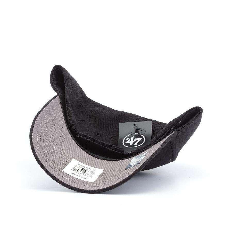 47 Brand Caps Mighty Ducks '47 NHL MVP Adjustable Curve Hat - Black