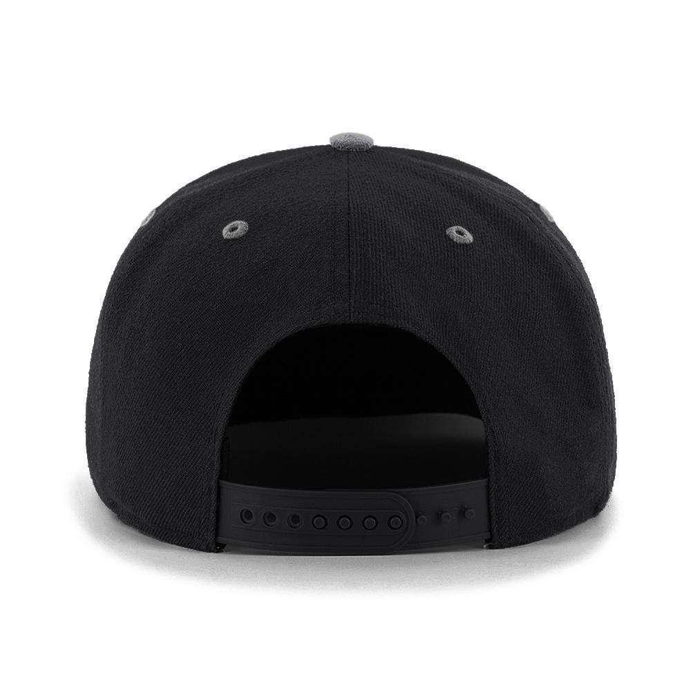 47 Brand Caps Mighty Ducks '47 NHL Team Audible DB Pre-Curved Snapback Hat - Black