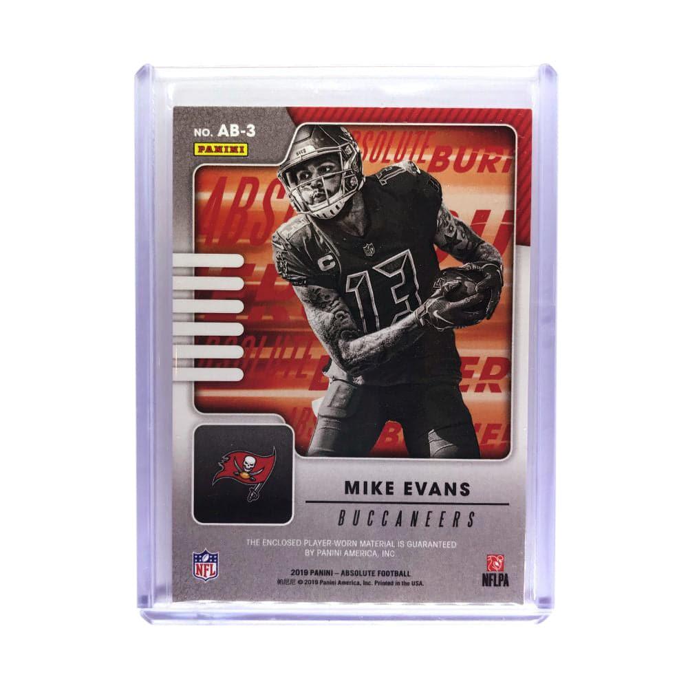 Panini Cards Mike Evans Tampa Bay Buccaneers 2019 Panini Absolute NFL Burners Patch Card