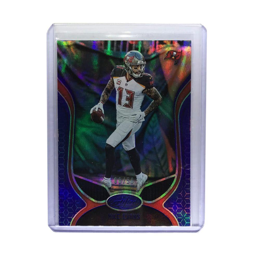 Panini Cards Mike Evans Tampa Bay Buccaneers 2019 Panini Certified NFL Blue 6/50 Card
