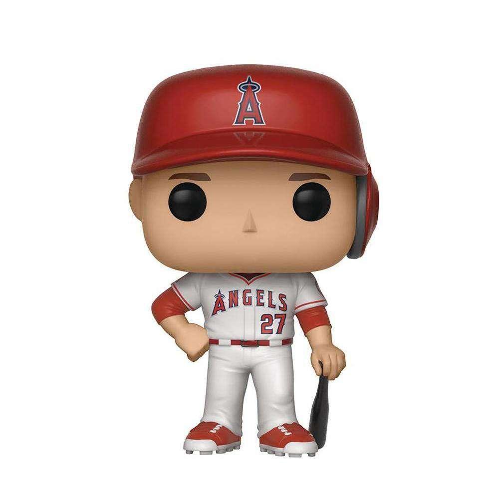 Funko Figures Mike Trout Los Angeles Angels Funko MLB Pop Vinyl 3.75" Figure - White
