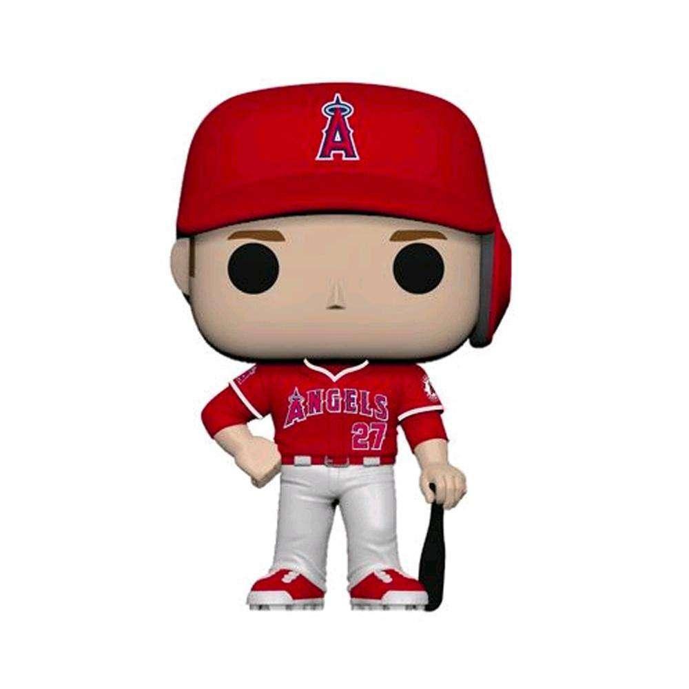 Funko Figures Mike Trout Los Angeles Angels MLB Funko Pop Figure - Red