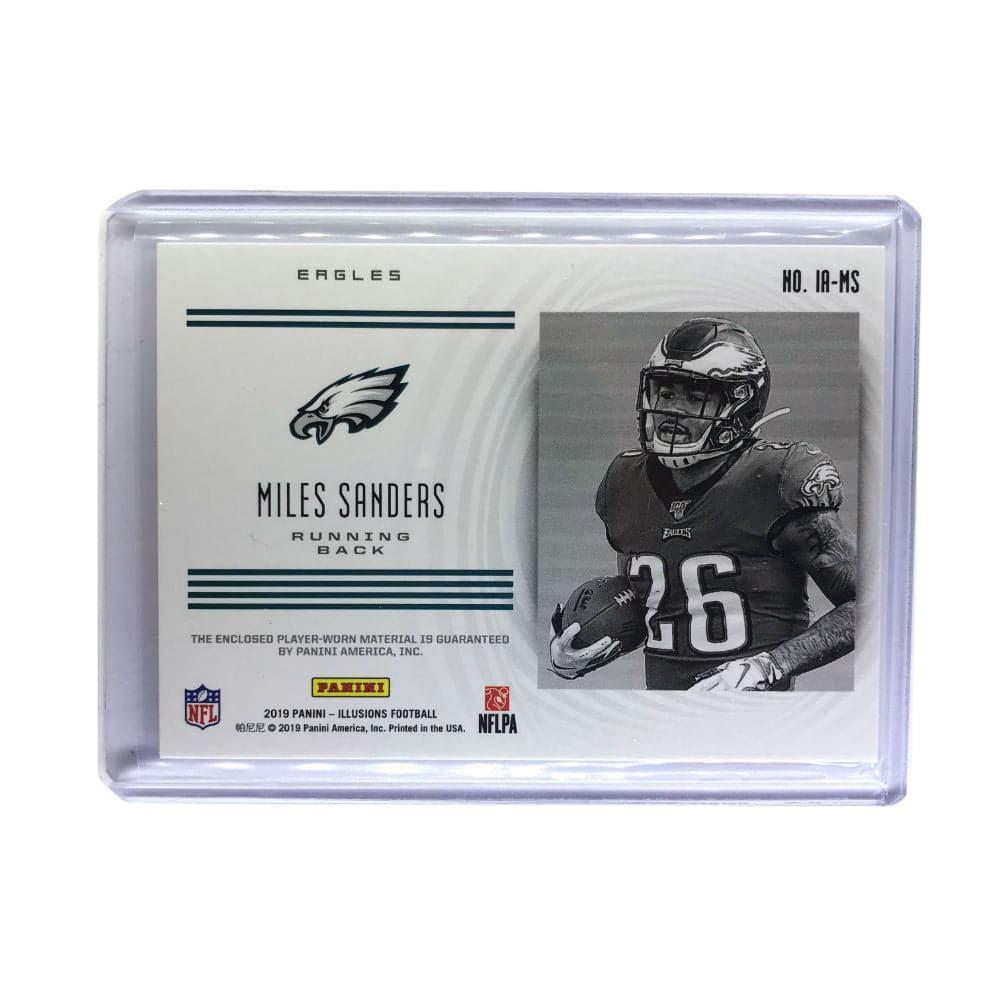 Panini Cards Miles Sanders Philadelphia Eagles 2019 Panini Illusions NFL Instant Impact Rookie Patch Card
