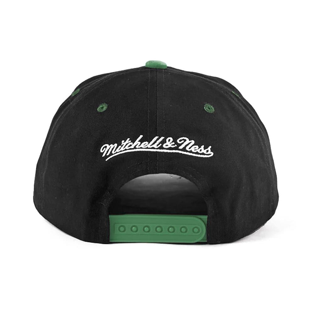 Mitchell And Ness Caps Milwaukee Bucks Mitchell & Ness NBA Double Up Deadstock Snapback Hat - Black