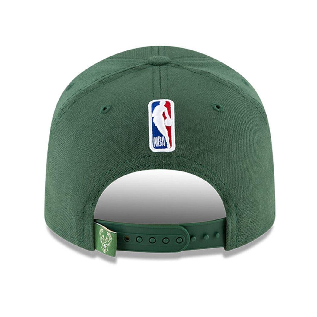 New Era Caps Milwaukee Bucks New Era NBA 2020 Tip-Off 9FIFTY Stretch-Snap Curve Hat - Green