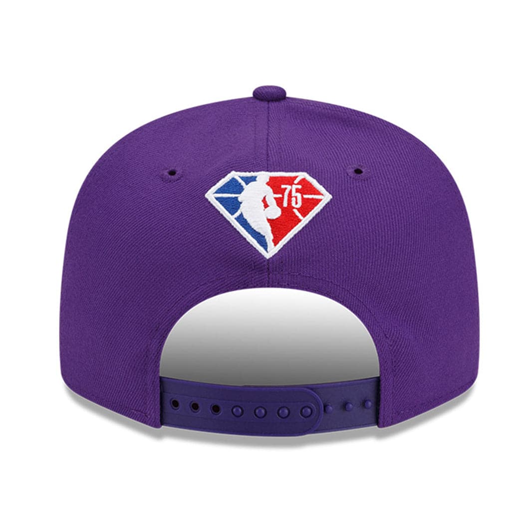 New Era Caps Milwaukee Bucks New Era NBA 21-22 City Edition ALT 9FIFTY Snapback Hat - Purple