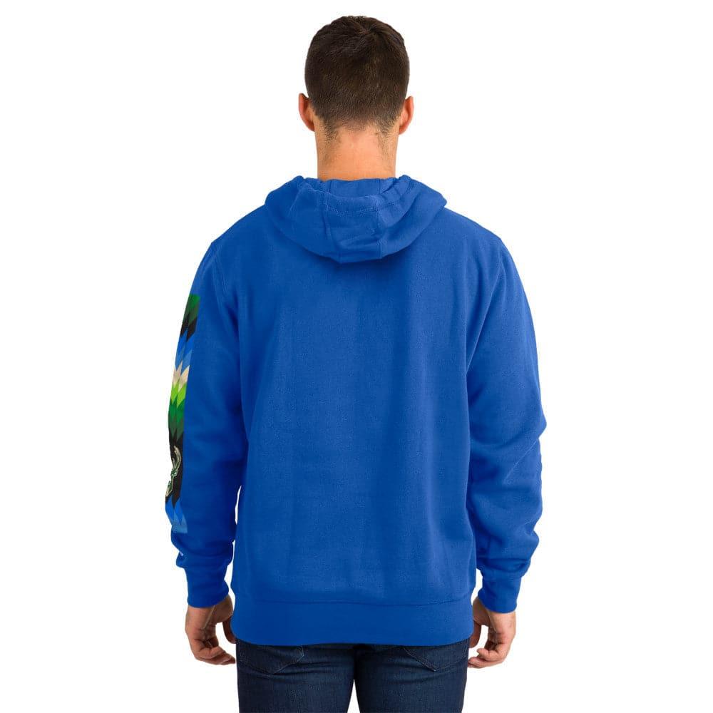 New Era Jumpers Milwaukee Bucks New Era NBA 22-23 City Edition Hoodie Jumper - Blue