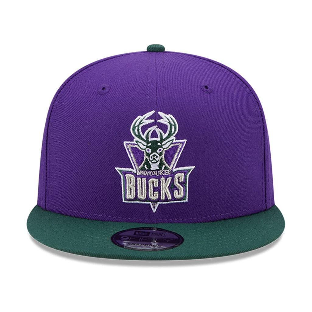 New Era Caps Milwaukee Bucks New Era NBA 22-23 Classic Edition 9FIFTY Snapback Hat - Purple