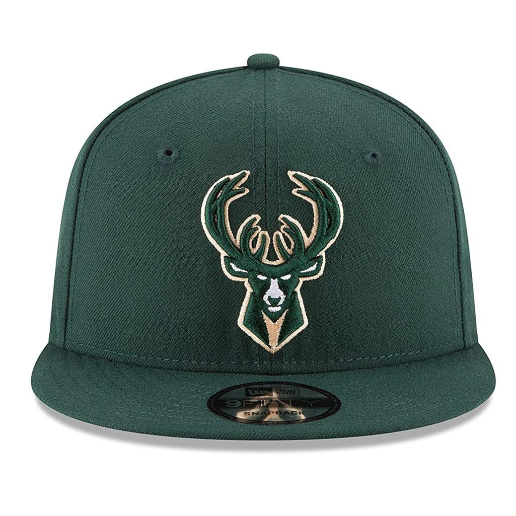 New Era Caps Milwaukee Bucks New Era NBA Team 9FIFTY Snapback Hat - Green