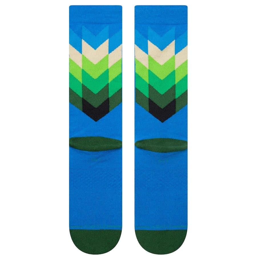 Stance Socks Large (9-12 US) Milwaukee Bucks Stance NBA 22-23 City Edition Crew Socks - Royal