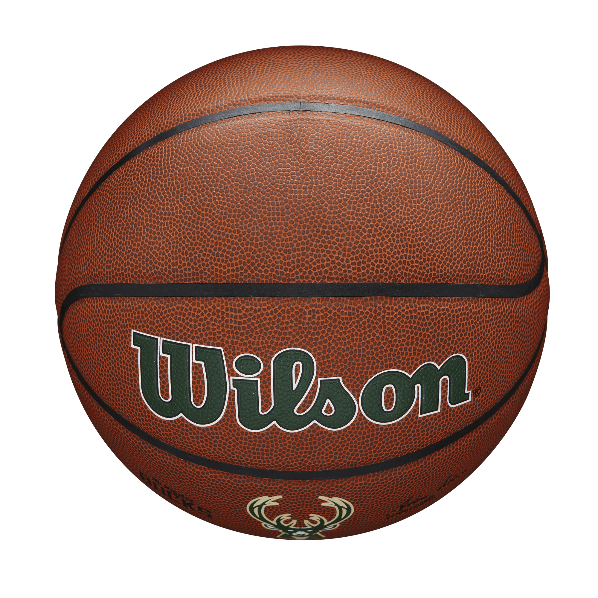 Wilson Sporting Goods Balls Milwaukee Bucks Wilson NBA Team Full Size Basketball Ball