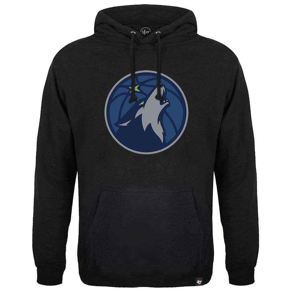 47 Brand Jumpers Minnesota Timberwolves '47 NBA Team Headline Hoodie Jumper - Black