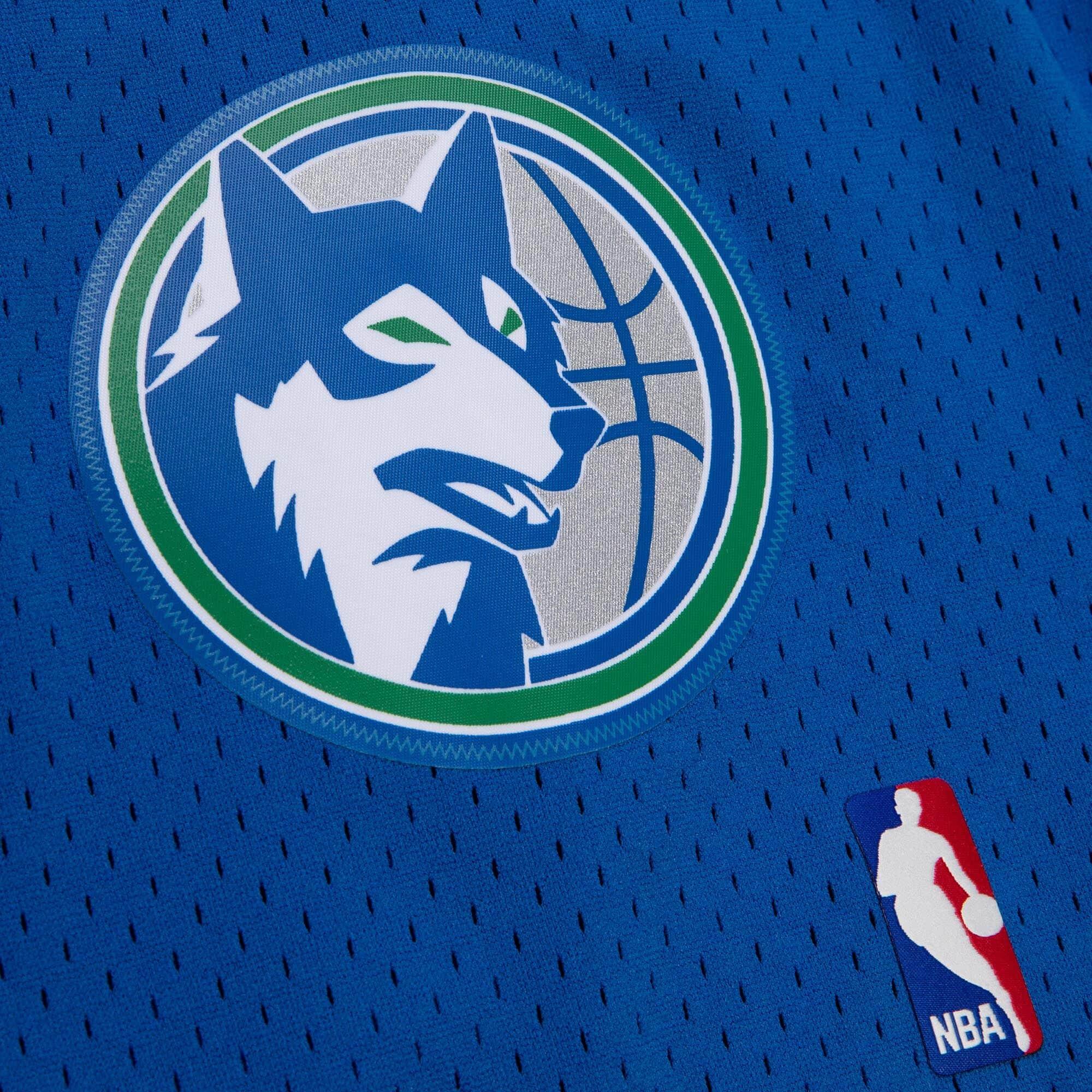 Mitchell And Ness Shorts Minnesota Timberwolves Mitchell & Ness NBA Swingman Shorts 93-94 - Blue