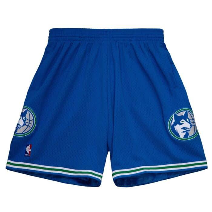 Mitchell And Ness Shorts Minnesota Timberwolves Mitchell & Ness NBA Swingman Shorts 93-94 - Blue